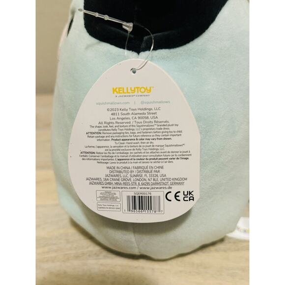 Squishmallow 8" Cillian The Blue Cow Plush Stuffed Animal Toy 2023 - Picture 8 of 9